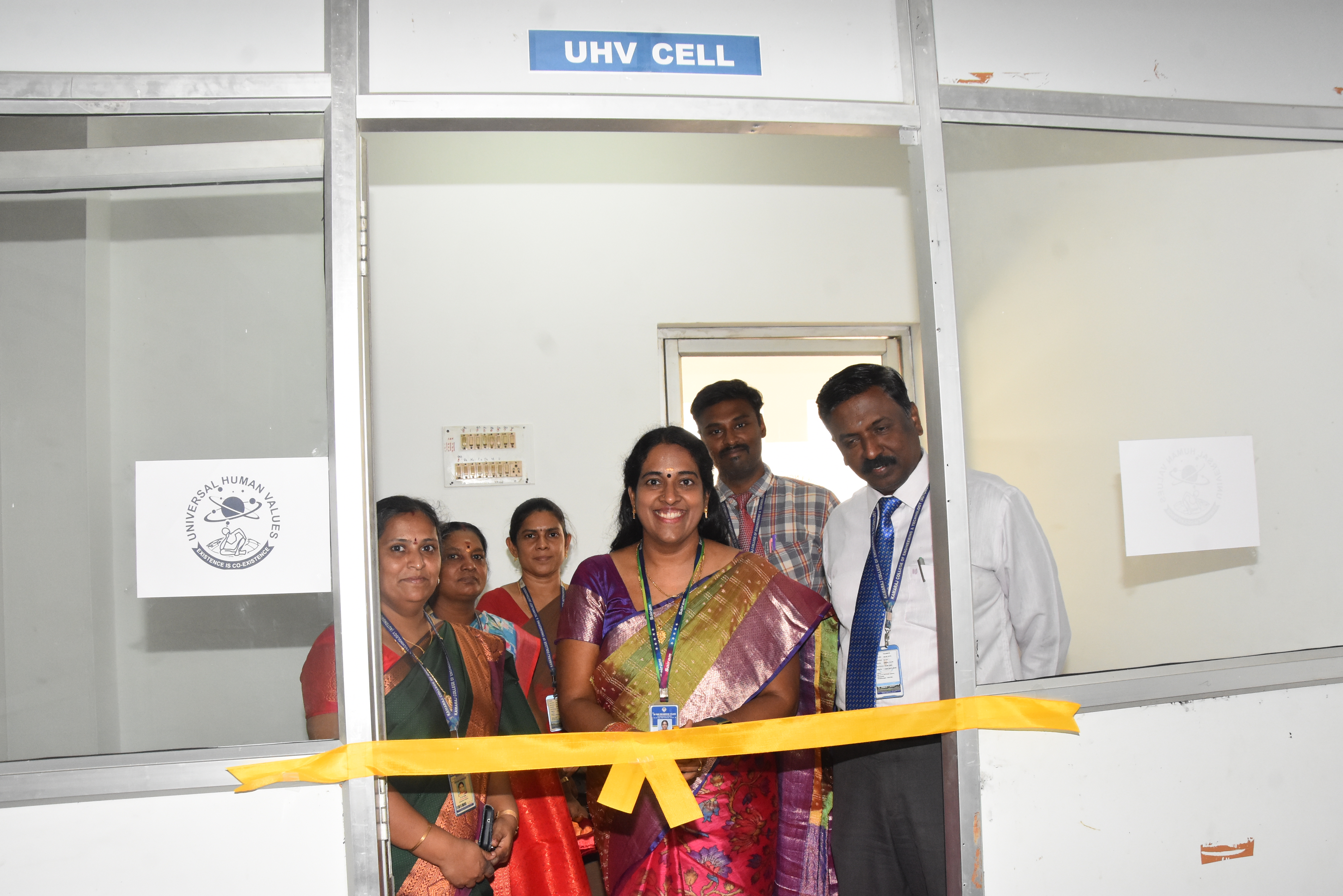 Inauguration of UHV cell -