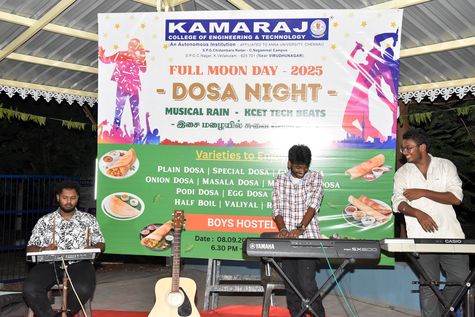 Full Moon Day Dosa Night 2025 - Boys